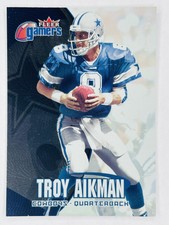 2000 Fleer Gamers Troy Aikman #61 HOF Dallas Cowboys
