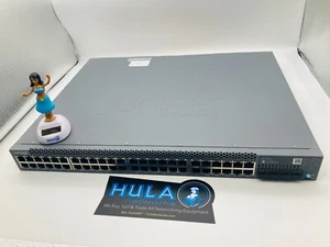 Juniper EX3400-48T 48-Port, 4x SFP+ 2x 40G QSFP+, Dual PSU & Fans / USED - Picture 1 of 1