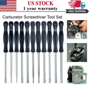 11 Carburetor Screwdriver Adjustment Tool For 2Cycle Husqvarna Stihl Poulan Echo - Picture 1 of 5