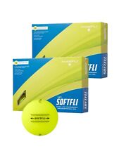 Maxfli 2023 SoftFli Matte Yellow Golf Balls - BULK - Choose 24 Pack or 36 Pack