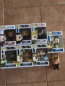 Funko Pop! Marvel Loki Set Of 8 Pops (Store Exclusives) - Picture 1 of 6