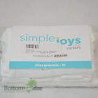 Simple Joys By Carter's Unisex Baby 8-Pack Short-Sleeve Bodysuit White (Newborn)