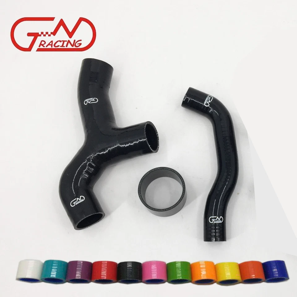 Fit Subaru Forester XT 2.5L 04-08 /Impreza WRX STI Silicone Intercooler Hose Kit - Imagem 1 de 4