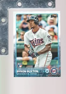 Byron Buxton 2015 Topps Update Series #US25 ¡SÚPER CALIENTE! Novato de radiocontrol ¡Raro! GEMELOS - Imagen 1 de 1