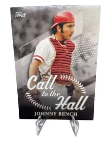 2025 Topps Series 1 Johnny Bench Call to the Hall - Picture 1 of 2