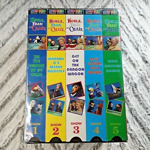 Kukla, Fran & Ollie New Kid VHS 5 Tape Box Set Premiere Collector's Edition ZA - Picture 1 of 6