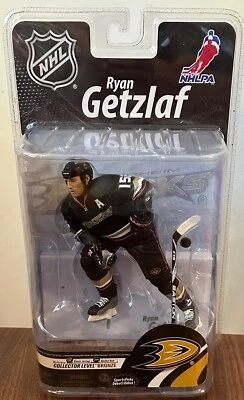 Figura de prueba McFarlane Ryan Getzlaf muestra de fábrica sin numerar patos de la NHL nueva R1 Foto 1 de 3