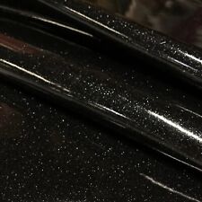 Sparkle Vinyl Fabric, Smooth Glitter Faux Leather Shiny Material - By The Yard