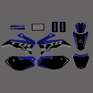 Team Graphics Backgrounds Decals Stickers For Yamaha TTR 110 TTR110 2008-2022 - Picture 1 of 1
