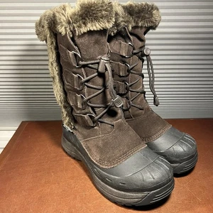 Baffin Damen Gr. 8 Chloe Thermo Wasserdicht Braun Winterstiefel 45100185 SCHÖN - Bild 1 von 12
