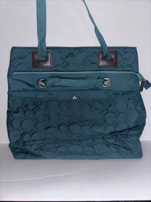 Thirty-One  Emerald Green Tote Bag - Image 1 of 4