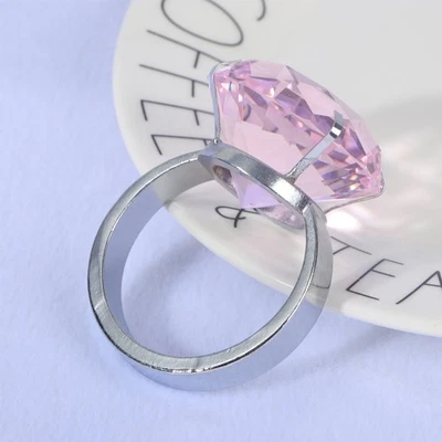  Portatovaglioli in cristallo 1pc Portatovaglioli moda Portatovaglioli durevole - Immagine 1 di 4