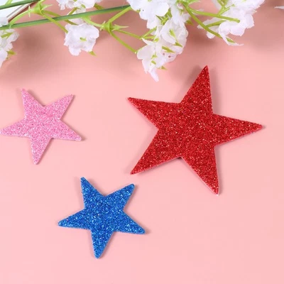  100 Pcs Glitzer Sterne Aufkleber Belohnungssticker Cartoon-Aufkleber - Bild 1 von 4