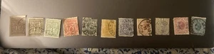 Luxembourg Stamp Set 11 Stamps Antique 1800s Foreign Postal History. - Picture 1 of 6