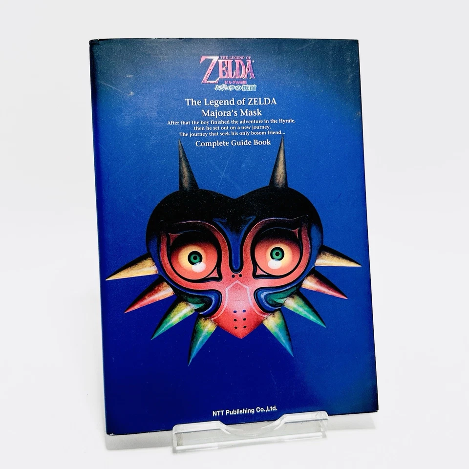 The Legend Of Zelda Majoras Mask Japanese Complete Guide Book Nintendo 64 - Image 1 of 4