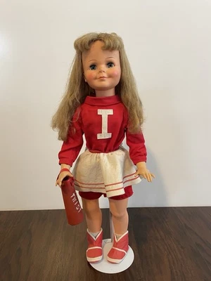 Muñeca CHEERLEADER Vintage Años 60 Ideal 26" Miss Ideal Terry Twist Foto 1 de 4