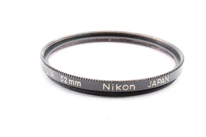 Nikon L1A 52mm Lens Filter UV, Protector, Vintage, Clean Glass, Collector Grade - Picture 1 of 4