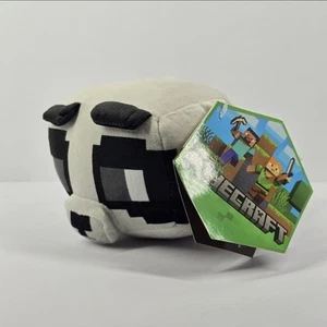Minecraft Movie Panda Cub Plush 6" Stuffed Animal NWT Bear Baby Black White - Picture 1 of 7