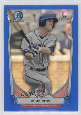 2014 Bowman Draft Chrome Blue Refractor /399 Mike Papi #CDP36 - Image 1 of 2