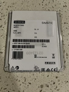 New Siemens 6ES7954-8LE03-0AA0 6ES7 954-8LE03-0AA0 SIMATIC S7, MEMORY CARD 12MB - Picture 1 of 3