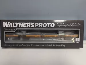 Remolque Walthers Proto 89' Bethlehem plataforma empotrada vagón plano tren TTX #157288 - Imagen 1 de 2