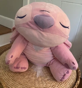 Walt Disney Cuddleez Angel Lilo & Stitch Sleeping Pillow Plush 22" Jumbo Large - Picture 1 of 12