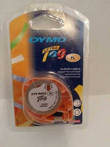  Dymo 16952 Label Refills Clear/Transparent 1/2 in x 13ft D2 - Picture 1 of 4