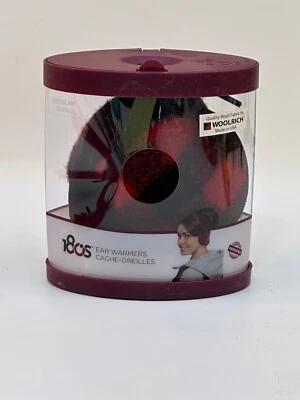 Calentadores de orejas Woolrich años 180 hechos en EE. UU. lana americana - nuevos en caja Foto 1 de 4