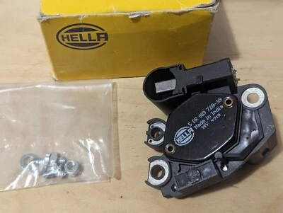 NEW Hella 14V Alternator Voltage Regulator Mercedes W203 C-Class CLK SLK VW - Image 1 of 2