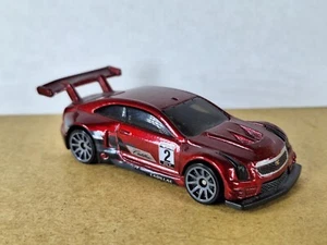 hot wheels 16 cadillac ats-vr red loose used near mint - Picture 1 of 10