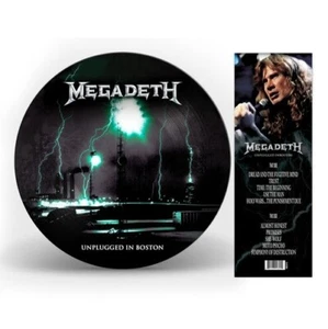 MEGADETH - UNPLUGGED IN BOSTON - LP Picture Disc VINYL NEW ALBUM - Picture 1 of 2