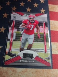 NFL 2020 Panini Draft Picks Playoff RC Deandre Swift #6 - Picture 1 of 2