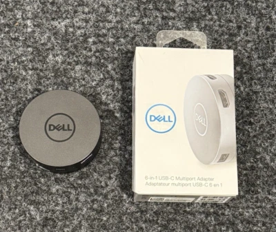 2 for 1 Dell DA305 6-In-1 USB-C hubs.. one is new, the other is open box - Image 1 of 3