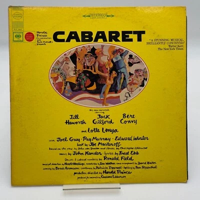 Cabaret Original Soundtrack LP NM KOS3040 Jill Haworth Jack Gilford Bert Convy — 第 1/4 张图片