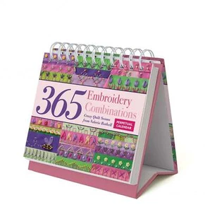 Embroidery Combinations Perpetual Calendar by Valerie Bothell for C&T Publishing - Picture 1 of 1