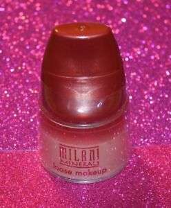 MILANI Minerals Loose Makeup # 07 TINTED RADIANCE + FREE EYELINER BROWN