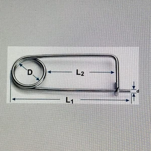 Cable de seguridad de carrera clips de motocicleta bicicleta de alta resistencia 2,75 - 8,25 pulgadas compra de 3 a 10 - Imagen 1 de 8