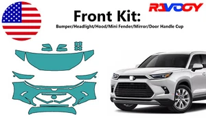For Toyota Grand Highlander 2024-2025 Front Paint Protection Film PreCut Kit PPF - Picture 1 of 7