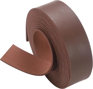 Leather Strap 1 Inch Wide 100 Inches Long, Leather Strips for DIY Craft Projects - Picture 1 of 6
