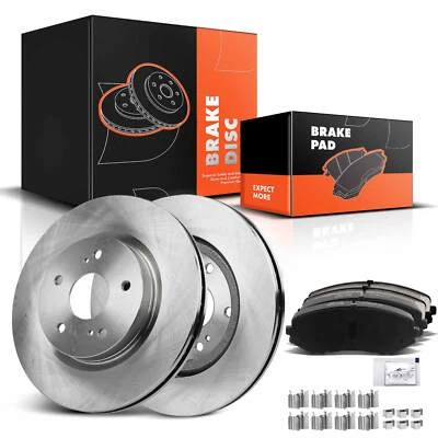 Rotores de freno de disco delanteros y pastillas de freno de cerámica para Suzuki Grand Vitara 2006-2013 Foto 1 de 4