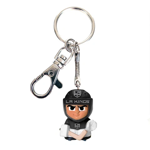 NHL Teenymates Tagalong Key Chain With Clip Los Angeles Kings Key Chain Cover