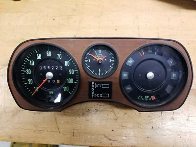 VW Audi Fox Dash Instrument Cluster Speedometer - Image 1 of 4