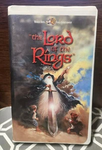 1978 The Lord of the Rings Animation VHS Video Tape JRR Tolkien(2001 Print) Mint - Picture 1 of 4