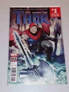 THOR UNWORTHY #1 NM+ (9.6 OR BETTER) MARVEL COMICS JANUARY 2017 - Bild 1 von 1