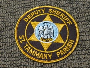 St. Tammany Parish Deputy Sheriff Patch Louisiana Police Shoulder Jacket Patch - Picture 1 of 1