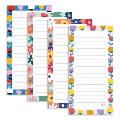 Magnetic Notepads for Refrigerator 4 Pack - Fun Fruity- 3.5” x 7”, 45 Pages - Image 1 of 4