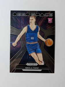2024 Panini Prizm Draft Picks Deep Space Nikola Topic #5 RC - Picture 1 of 2