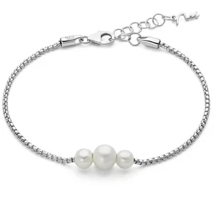 Bracciale Miluna Donna Argento 925 Tre Perle _PBR3616 - Foto 1 di 2