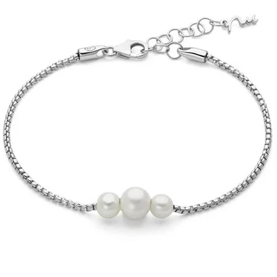 Bracciale Miluna Donna Argento 925 Tre Perle _PBR3616 - Immagine 1 di 2