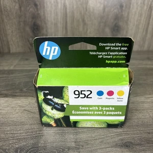 NEU HP 952 Cyan Magenta Gelb Farbe Combo Tintenpatronen Versiegelt 12/2024 - Bild 1 von 5